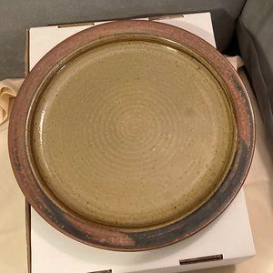 VTG 1970's Otagiri SEQUOIA Speckled Stoneware Dinner Plate-10.5" D-New w/o Tags